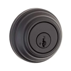 Kwikset Signature Series Iron Black Zinc Single Cylinder Smart Key Deadbolt