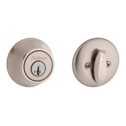 Kwikset SmartKey Security Satin Nickel Metal Single Cylinder Deadbolt -Irwim Door Locks Shop b38e3809 bb26 4998 bd79 57d604c8aae7