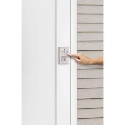 Kwikset SmartCode Satin Nickel Metal Electronic Deadbolt -Irwim Door Locks Shop b3cb8380 d420 410d b8ae c134a21bed85