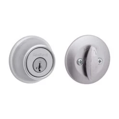 Kwikset SmartKey Security Satin Chrome Metal Single Cylinder Deadbolt -Irwim Door Locks Shop b42f84b8 56fb 4370 a447 5e783d4210ef