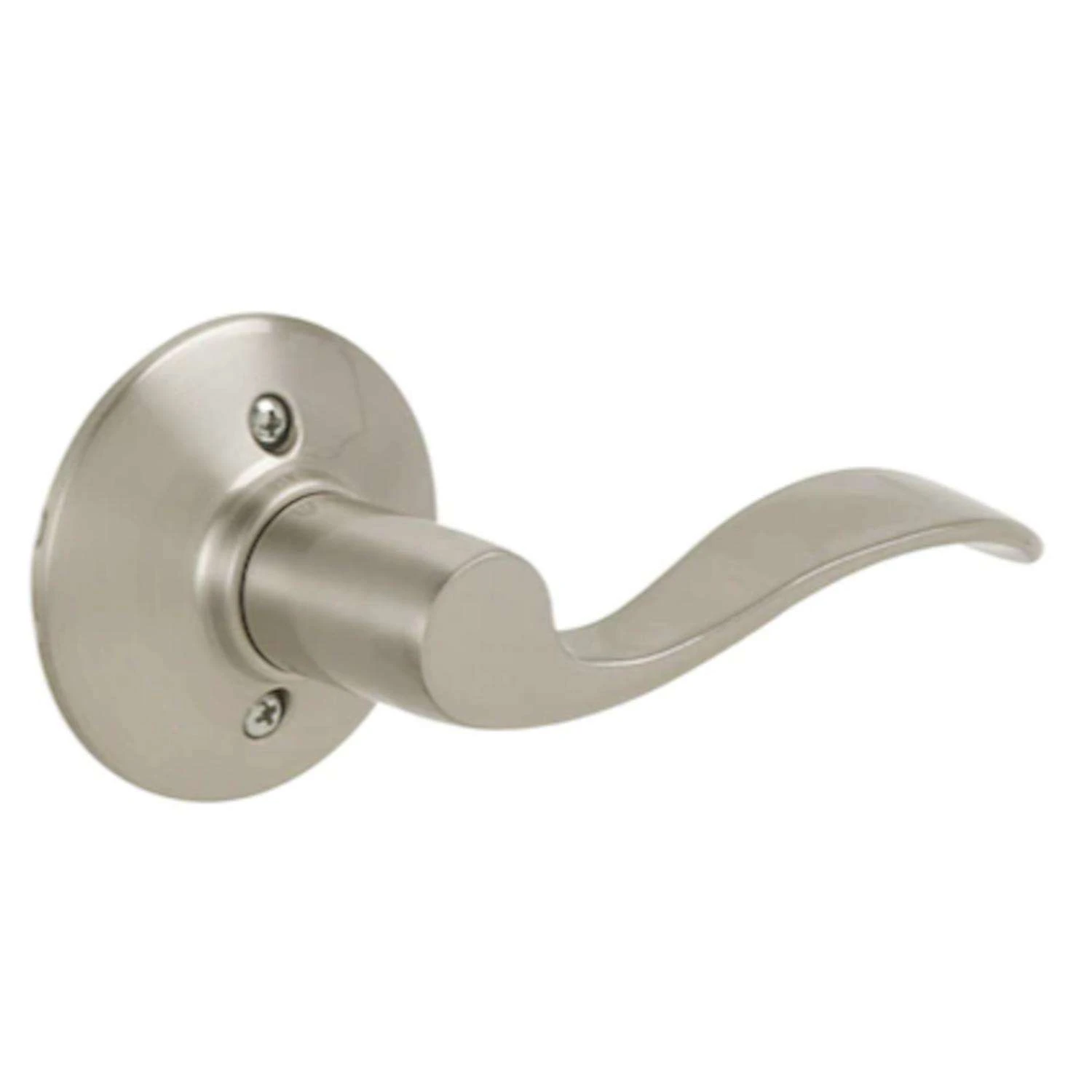 Schlage Accent Satin Nickel Dummy Lever Right Handed 2 Schlage Accent Satin Nickel Dummy Lever Right Handed - Image 2