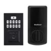 Kwikset SmartCode Matte Black Metal Electronic Deadbolt