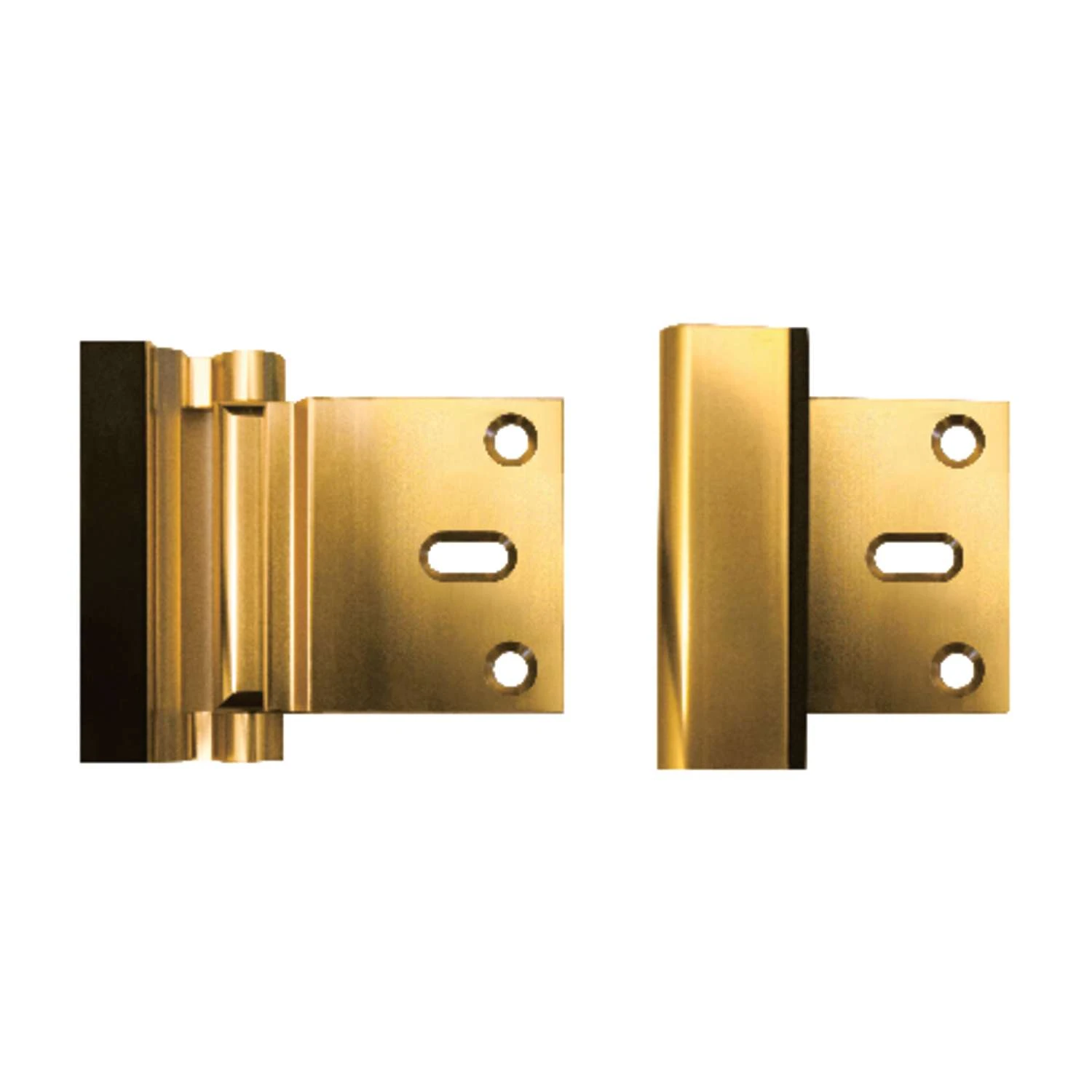 The Door Guardian Brass Security Latch 1 The Door Guardian Brass Security Latch