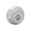 Kwikset Polished Chrome Zinc Double Cylinder Deadbolt