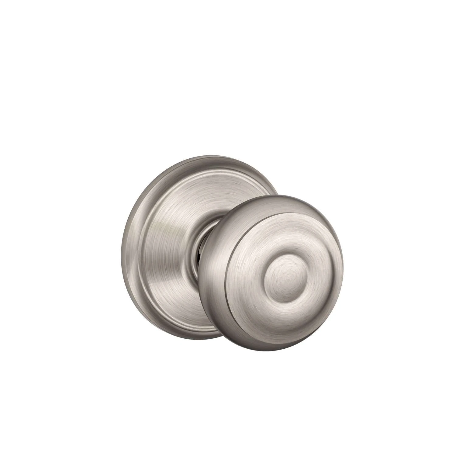 Schlage Georgian Satin Nickel Passage Door Knob Right Or Left Handed 1 Schlage Georgian Satin Nickel Passage Door Knob Right Or Left Handed