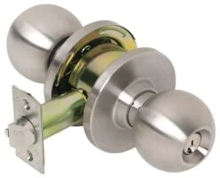 Tell Cortland Satin Chrome Classroom Lockset 1-3/4 In.