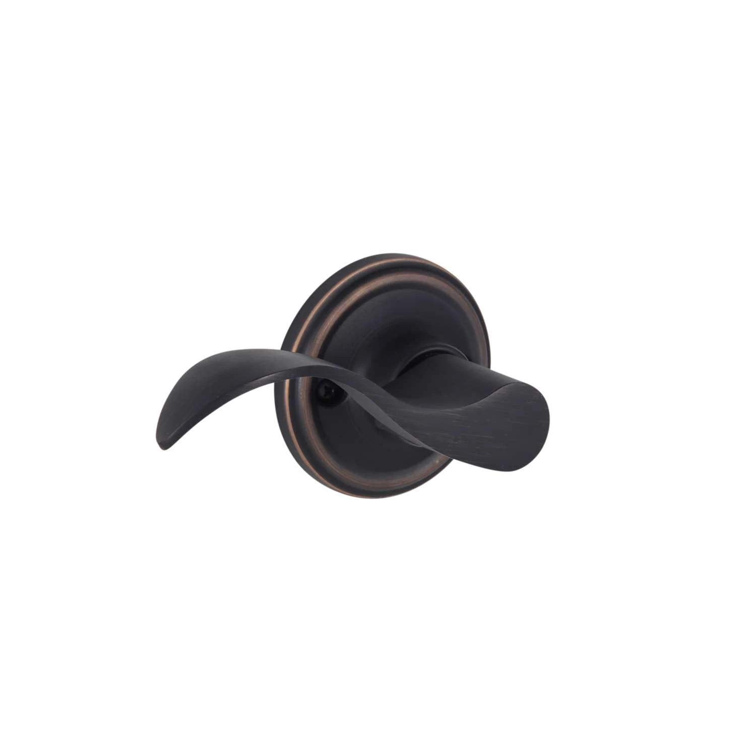 Ace Wave Oil Rubbed Bronze Dummy Lever Left Handed 2 Ace Wave Oil Rubbed Bronze Dummy Lever Left Handed - Image 2