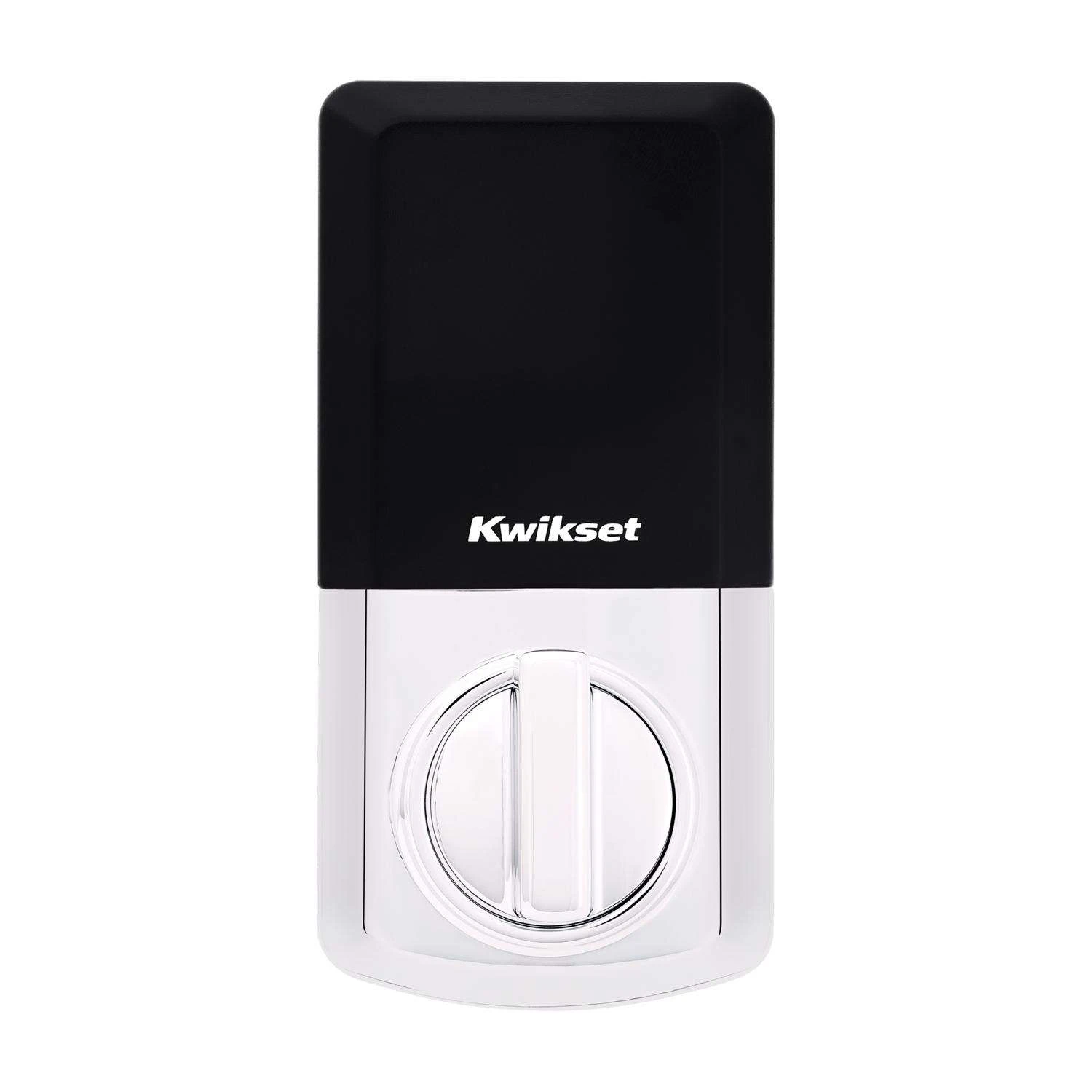 Kwikset SmartCode Polished Chrome Metal Electronic Deadbolt 3 Kwikset SmartCode Polished Chrome Metal Electronic Deadbolt - Image 3