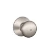 Schlage Plymouth Satin Nickel Privacy Knob Right Or Left Handed