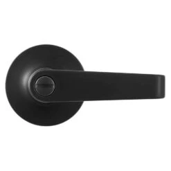 Brinks Commercial Matte Black Privacy Lever Right Or Left Handed