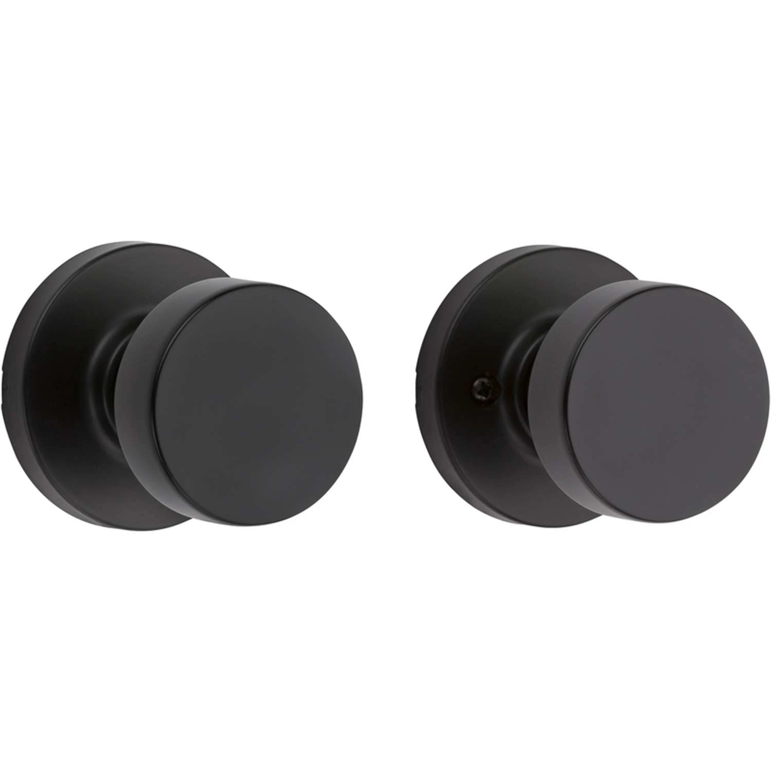 Kwikset Signature Series Pismo Iron Black Knob Right Or Left Handed 1 Kwikset Signature Series Pismo Iron Black Knob Right Or Left Handed