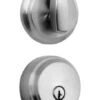 Brinks Push Pull Rotate Satin Nickel Steel Deadbolt