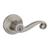 Kwikset SmartKey Lido Satin Nickel Entry Lockset KW1 1-3/4 In.
