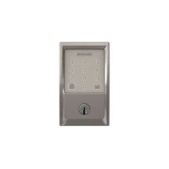 Schlage Encode Satin Nickel Metal Wifi Deadbolt -Irwim Door Locks Shop f2f7ba3a 8c3d 4709 800b b8b64bc8cfab