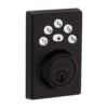 Kwikset Powerbolt Matte Black Zinc Electronic Deadbolt