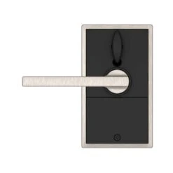 Schlage Satin Nickel Steel Touchscreen Lever -Irwim Door Locks Shop fae21b9e 2f7c 4875 9cbf 61bafac90a43