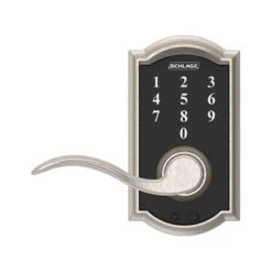 Schlage Satin Nickel Steel Electric Touch Screen Entry Lock -Irwim Door Locks Shop ffcbc2b2 71e5 4763 8e98 254e675f55b7